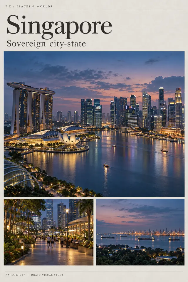 Singapore — illustrative reconstruction