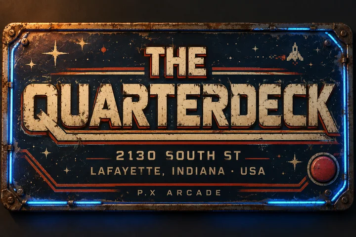 The Quarterdeck — 2130 South St, Lafayette, Indiana, USA — P.X Arcade