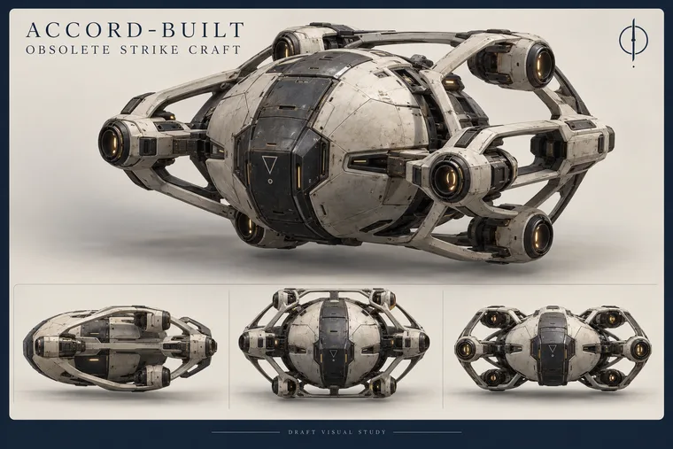 Accord-Built Obsolete Strike Craft — illustration