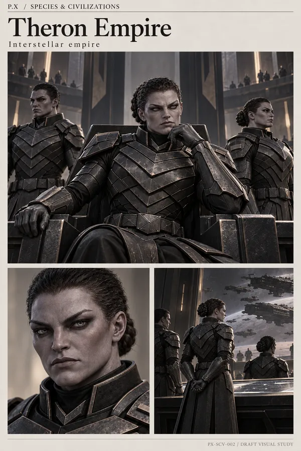 Theron Empire — collection illustration