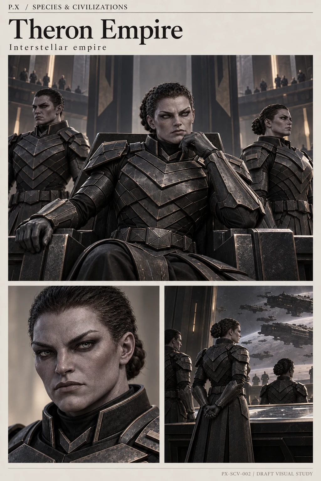 Theron Empire — collection illustration