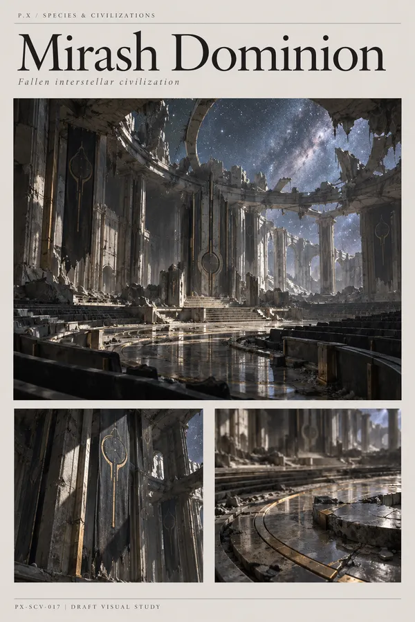 Mirash Dominion — collection illustration