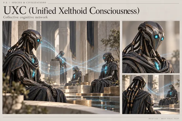 UXC (Unified Xelthoid Consciousness) — collection illustration