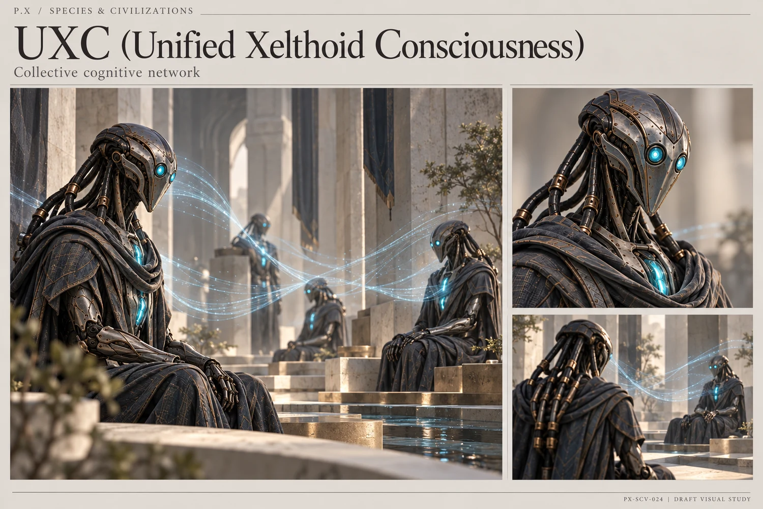 UXC (Unified Xelthoid Consciousness) — collection illustration