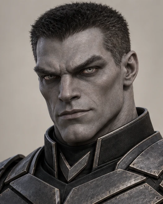 Colonel Kael — character portrait