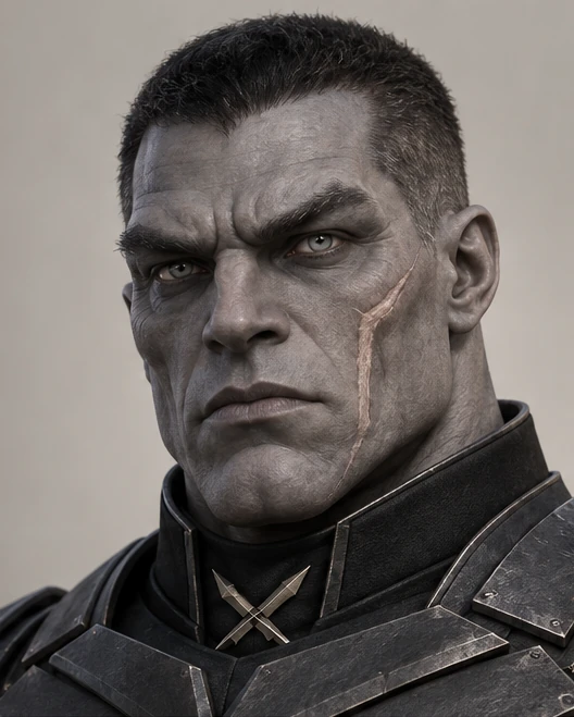 Commander Sarron — character portrait