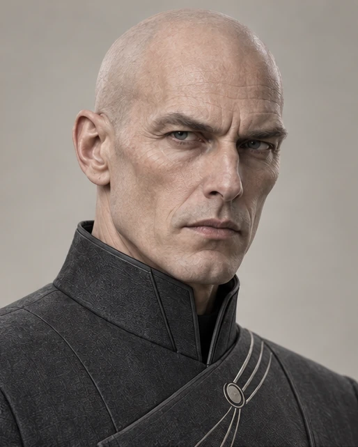 Director Zaryon Velith — character portrait